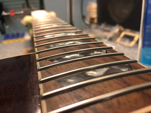 Polished frets