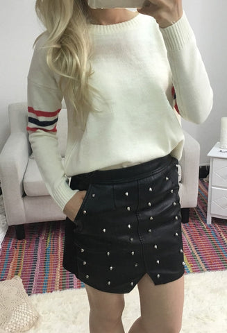 Beige Knit Sweater