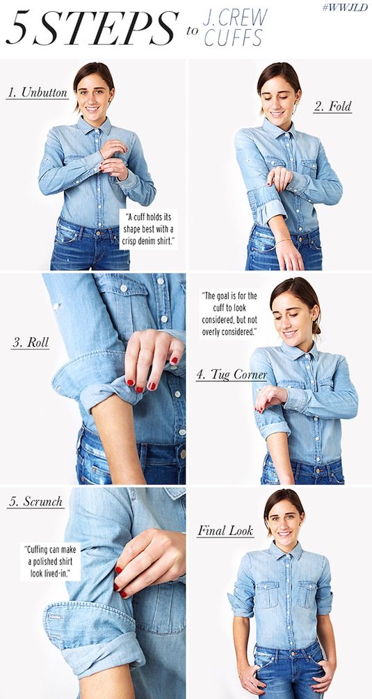 5 Steps to J. Crew Cuffs