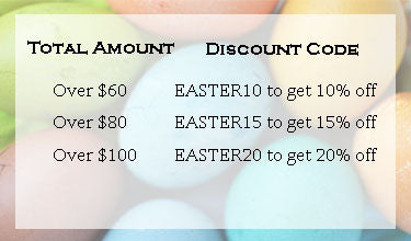 Easter sale discount code