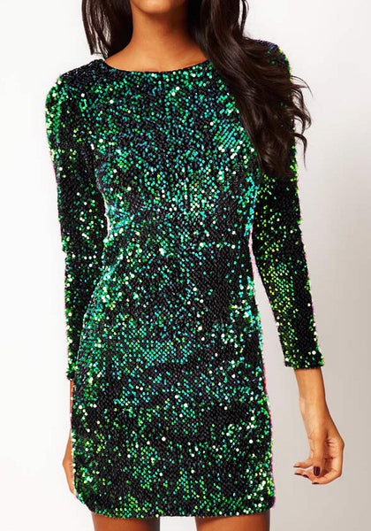 Sexy Dazzling Sequins Party Dress 