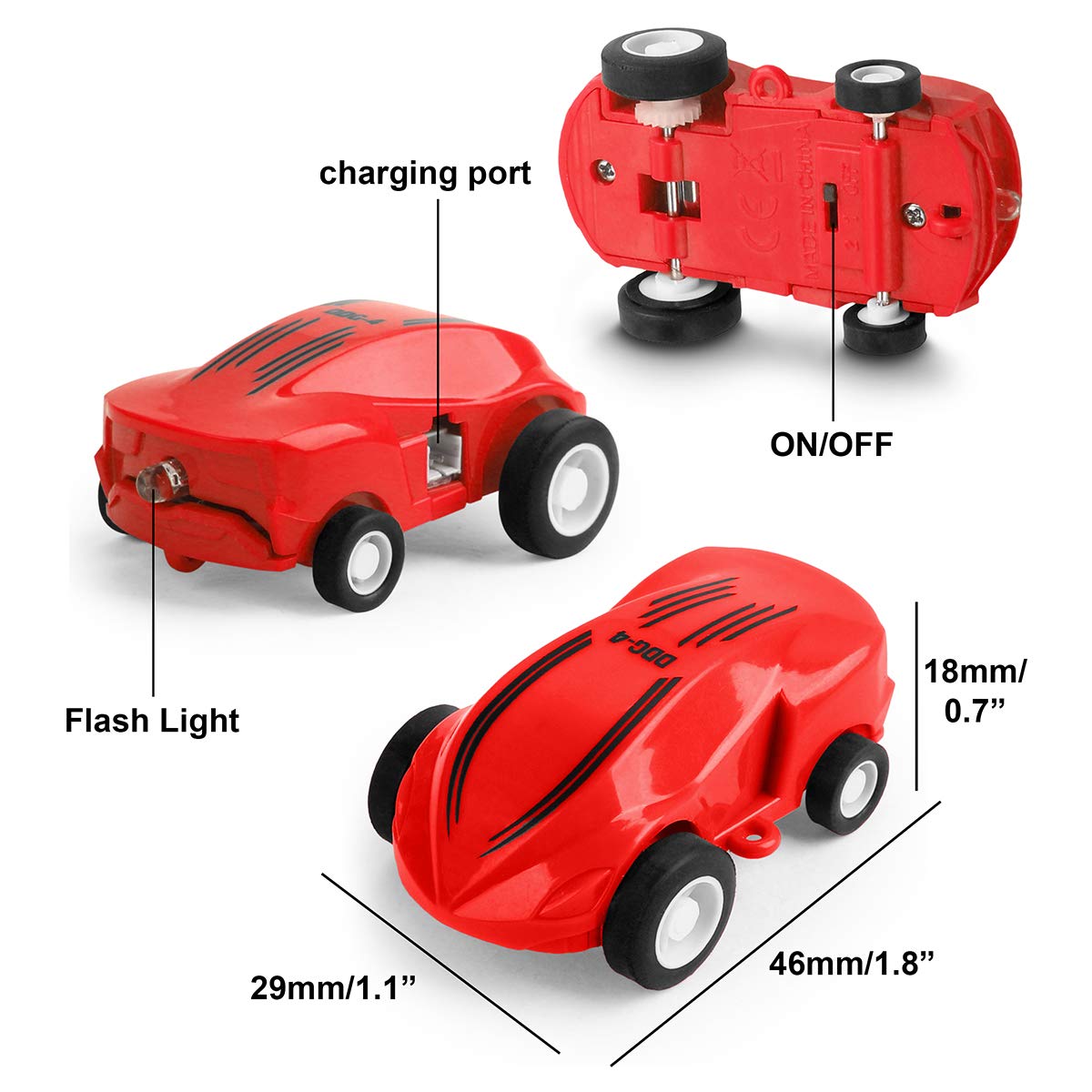 360 degree rotating toy car