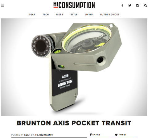 HiConsuption webpage screen shot