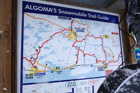 Algoma trail map