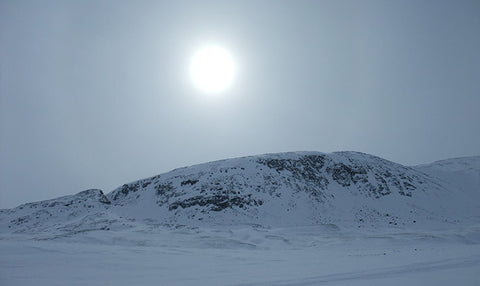 Arctic sun, Baffin Island