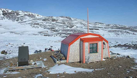 Baffin Island trail hut