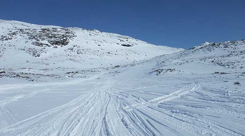 Baffin Island snowmobile trail