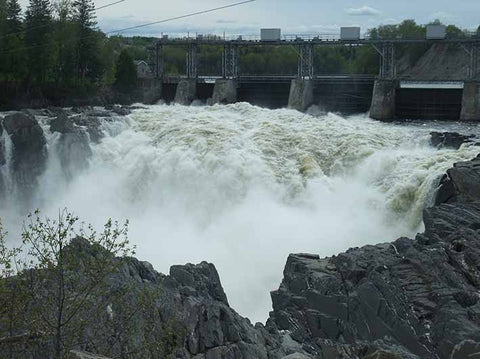 Saint John River at Grand Falls, New Brunswick