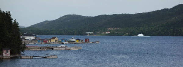 Iceberg at Kings Point Newfoundland photo by Karen Richardson