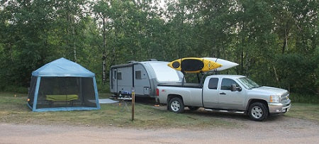 Karen Richardson's travelling and camping rig