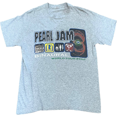 Vintage Pearl Jam 2000 T-shirt World Binaural – For All To Envy