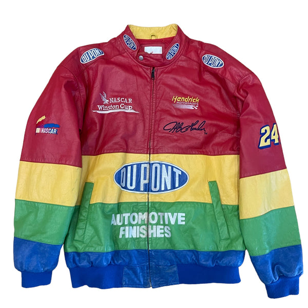 Vintage Leather Jeff Gordon NASCAR Jacket – For All To Envy