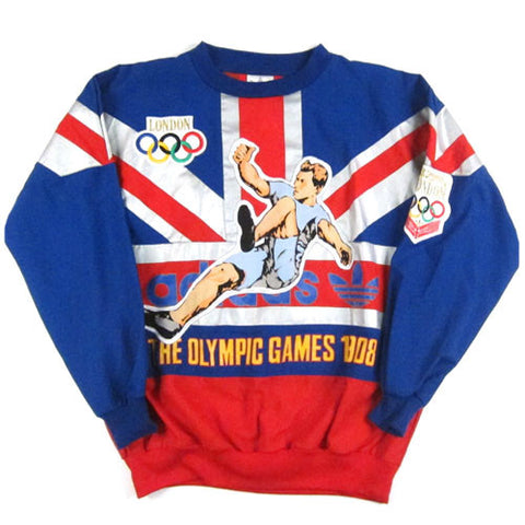 Vintage Adidas London Olympic Games Pullover Sweatshirt Crewneck 90s – All To Envy