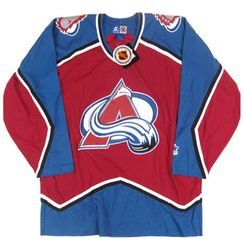 colorado avalanche starter jersey