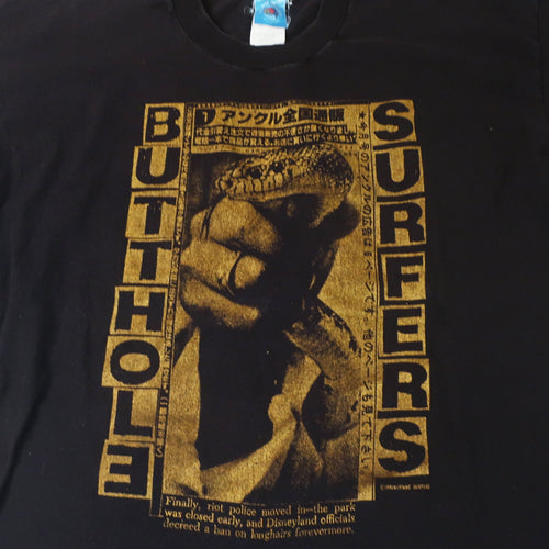 Vintage Butthole Surfers 1993 T-shirt Independent Worm Saloon Rock