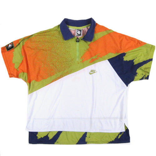 Vintage Nike Court Andre Agassi Polo Shirt Tennis 90s Air Tech Challenge ATC – For To Envy