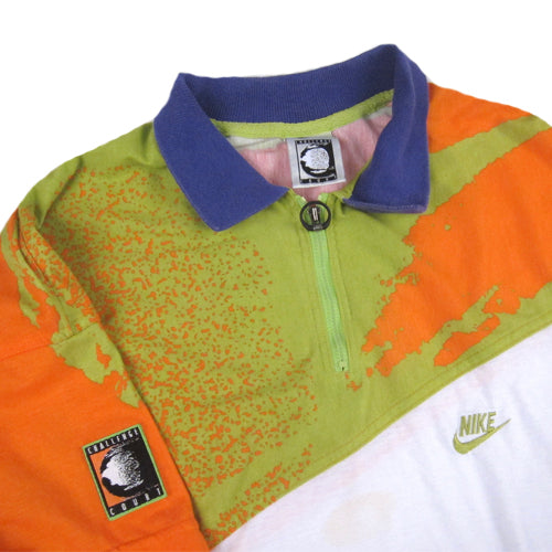 Vintage Nike Court Andre Agassi Polo Shirt Tennis 90s Air Tech Challenge ATC – For To Envy