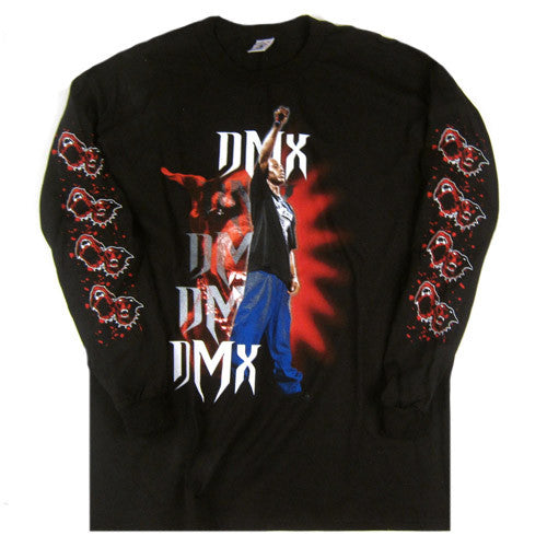 Vintage DMX 90s Long Sleeve T-Shirt Hip Hop Rap T Shirt 90's – For 