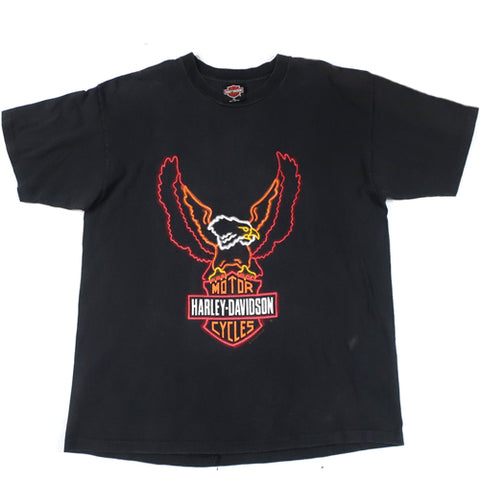 vintage HARLEY DAVIDSON 1992 ネオン TEE