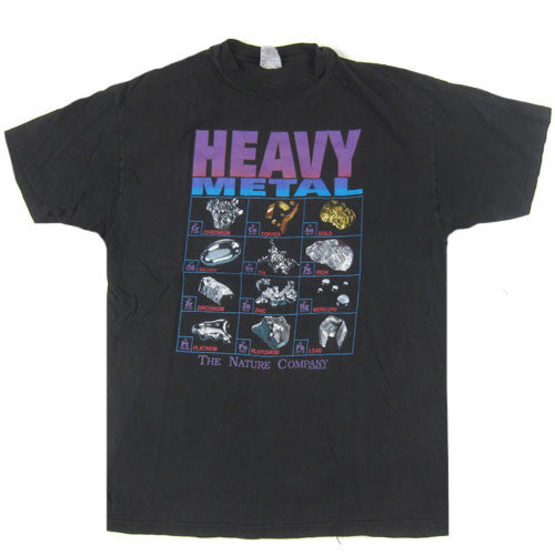 Vintage Heavy Metal The Nature Company T Shirt Gold Silver For All To Envy