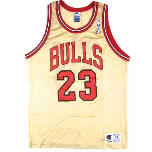 gold and red jordan jersey