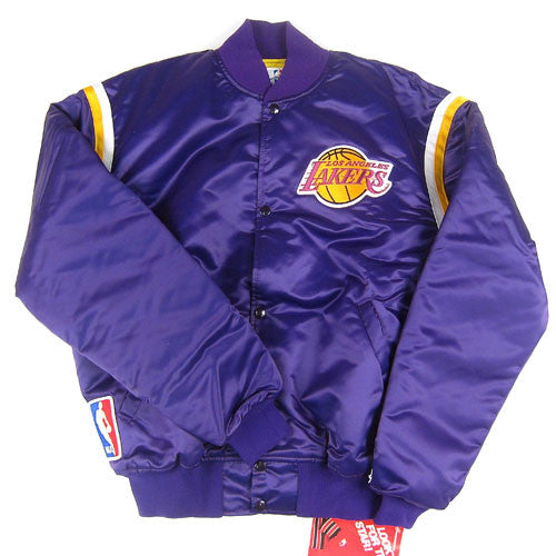 lakers vintage starter jacket