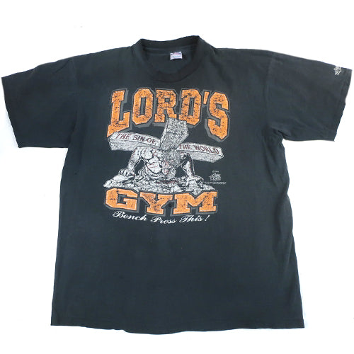 Vintage Lord's Gym T-shirt 1990 Living Epistles Kanye – For All To