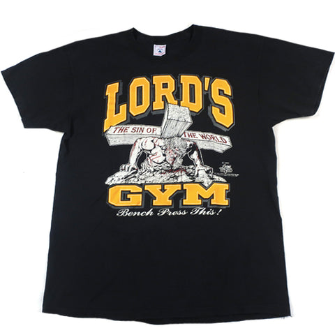 Vintage The Lord's Gym T-Shirt 1990 Jesus Christ – For All To Envy