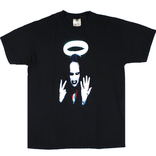 桜舞う季節 Marilyn Manson Middle Fingers Tシャツ - 通販 - www