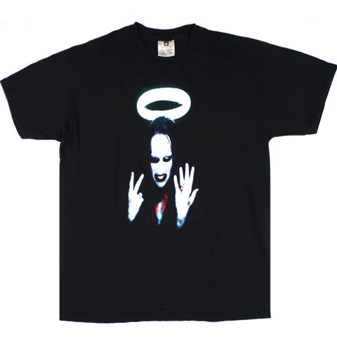 Marilyn Manson midle fingers ヴィンテージTシャツ-