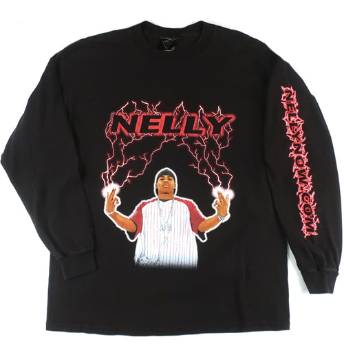 Vintage Nelly Long Sleeve T-shirt Hip Hop Rap St Lunatics – For