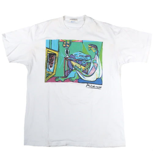 Vintage Picasso 1990 T-Shirt Pablo Fine Arts 1990 – For All To Envy