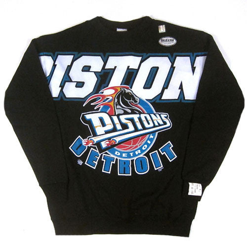 detroit pistons crewneck sweatshirt