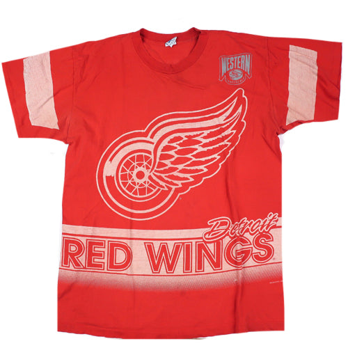 detroit red wings vintage t shirt
