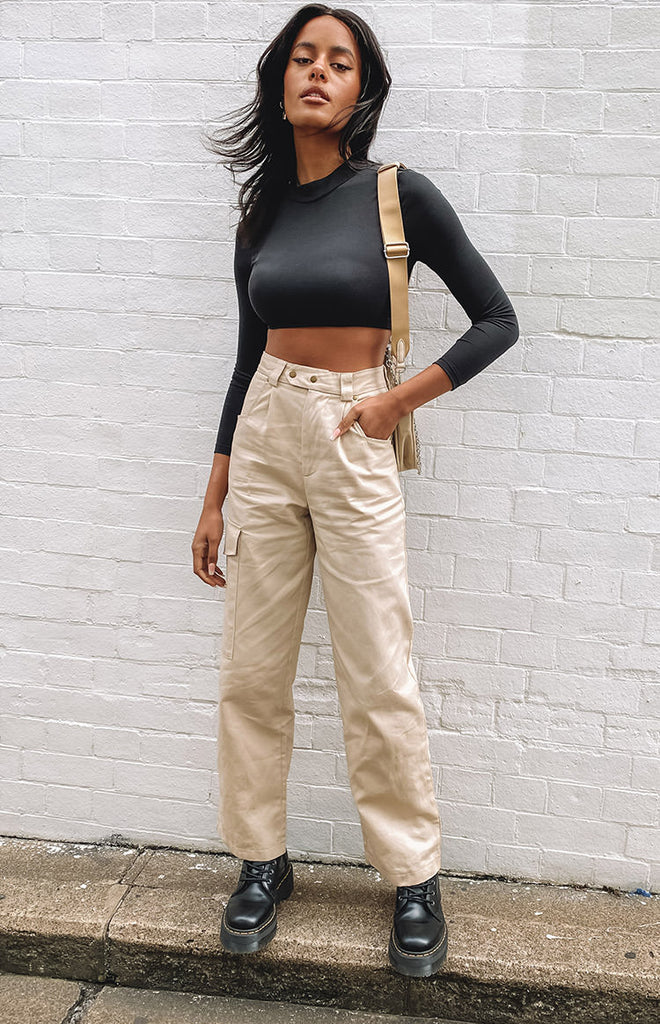 tan cargo pants