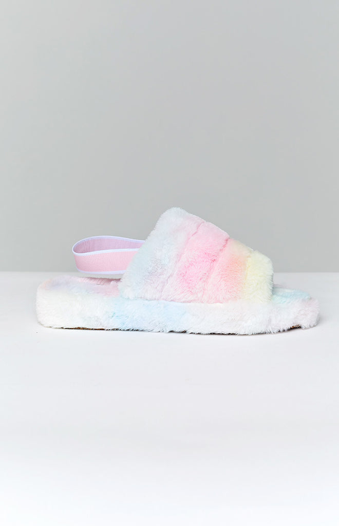 fluffy sandal