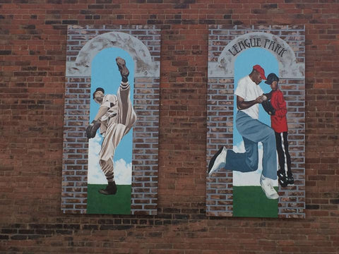 Arches of Tradition by Jerome T. White at Cleveland's Historic League Park