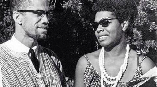 Maya Angelou and Malcolm X