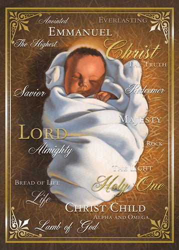 Names of Christ: African American Christmas Card (Box Set of 15) | The