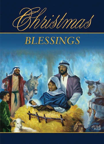 In the Stable: African American Christmas Card (Box Set of 15) | The Black Art Depot