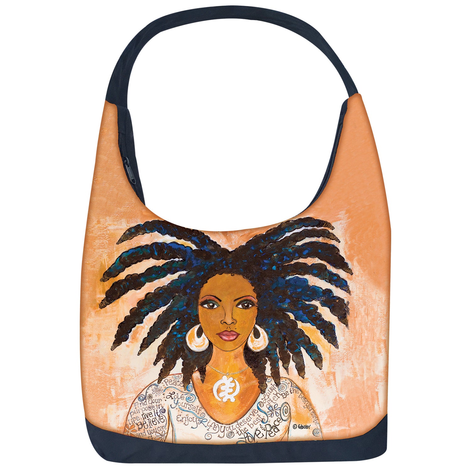 Nubian Queen Hobo Shoulder Bag