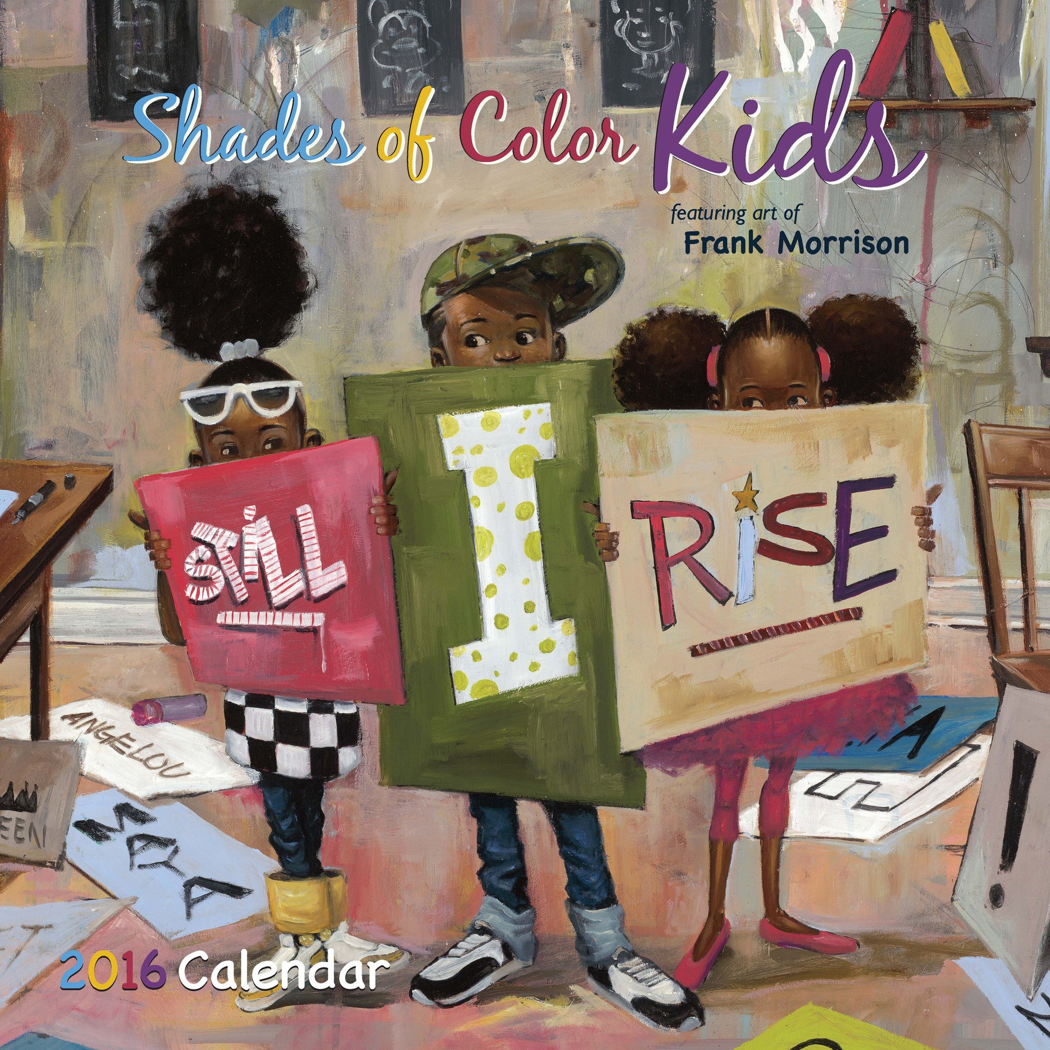 Shades of Color Kids by Frank Morrison 2016 Calendar The Black Art Depot