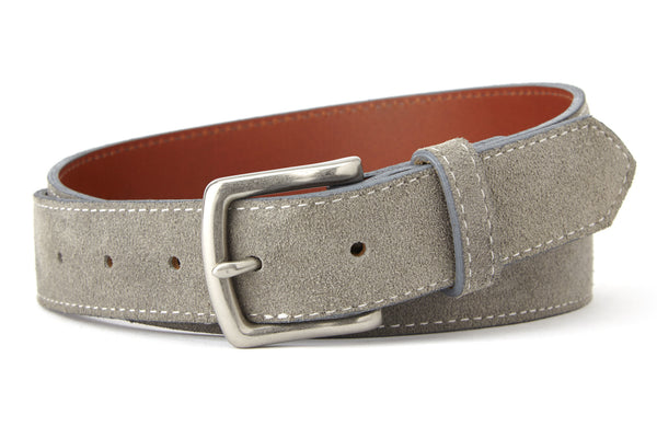 mens grey belt