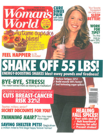 Woman's World October 2014 issue cover