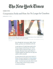 An Article about Compression Socks on the New York Times