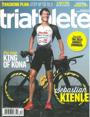 Triathlete magazine cover