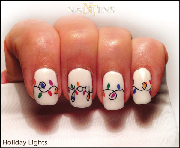 christmas nail designs stickers