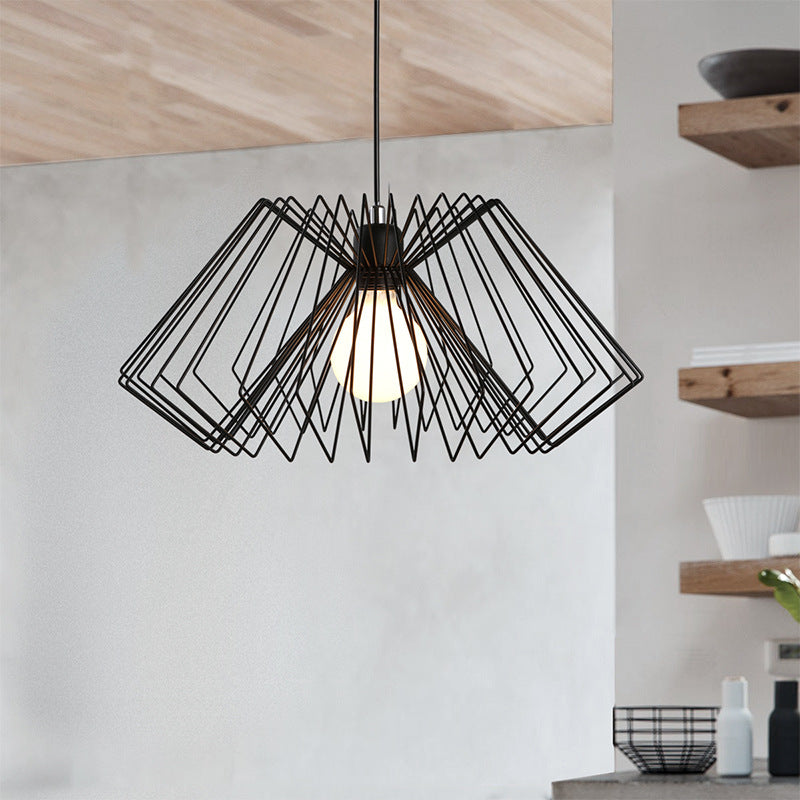 Minimalistischer industrieller Eisenleuchter für Wohnzimmer