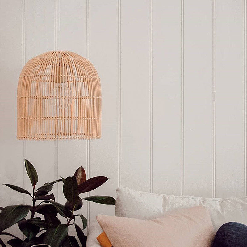 Rattan Lantern Lampshade Wedding Decoration Chandelier