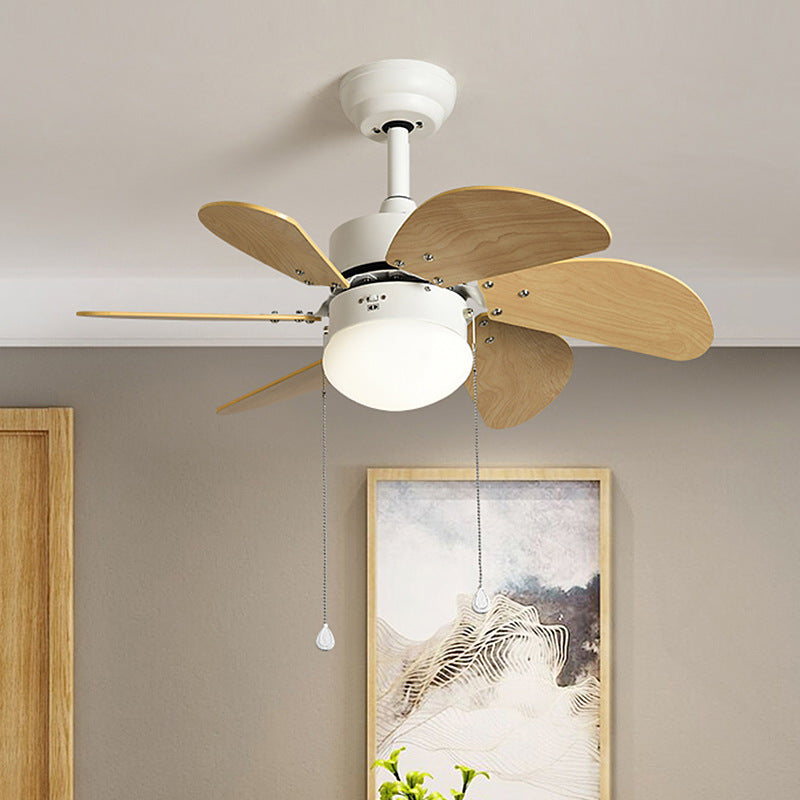 Colorful Ceiling Fan Lamp With Remote Control